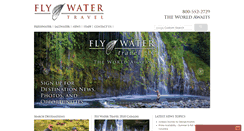 Desktop Screenshot of flywatertravel.com